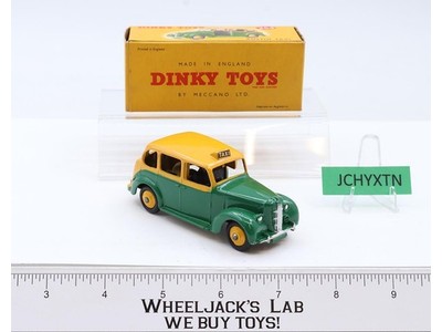 DINKY Toys #254 Austin Taxi Diecast 1956-59 Vtg Meccano England