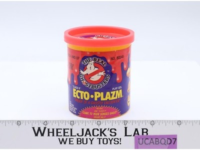 Red Ecto-Plazm The Real Ghostbusters 1986 Kenner Vintage W/ Dried Slime & Ghost