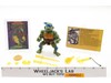 Storage Shell Leonardo Black Belt 100% Complete TMNT 1994 Playmates Figure