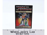 Wheeljack Instruction Manual Booklet 1984 Hasbro G1 Transformers Action Figure