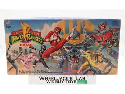 Mighty Morphin Power Rangers Board Game 100% Complete 1993 Milton Bradley