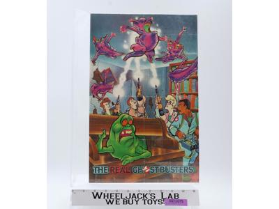 The Real Ghostbusters Cereal Premium Poster 1984 Vintage 11x14 Kenner RARE