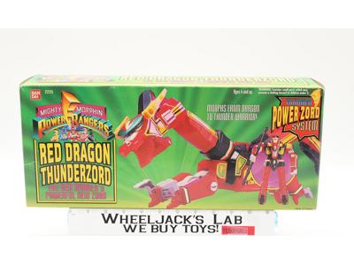 Red Dragon Thunderzord 100% Complete Power Rangers 1994 Bandai Vintage