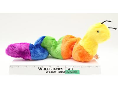 Inch Rainbow Caterpillar Beanie Buddy 1999 Ty Plush Stuffed Animal NEW W/TAGS