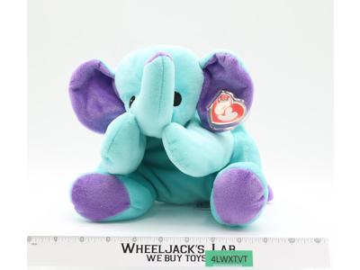 Squirt the Elephant Pillow Pals 1999 Ty 14.5" Plush Stuffed Animal NEW W/TAGS