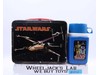 Star Wars Black Metal Lunch Box W/Thermos 1977 Vintage