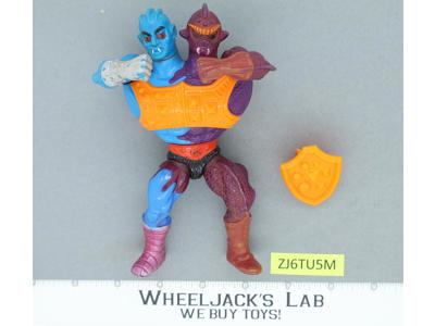 Two Bad Round 100% Compete Masters of the Universe MOTU 1984 Mattel Vintage Fi