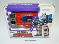 NEW Blaster Radi-Cassette Robo RED MC-21 Micro Change Pre Transformers Takara