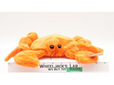 Digger Orange Crab Beanie Buddy 1999 Ty Plush Stuffed Animal NEW W/TAGS