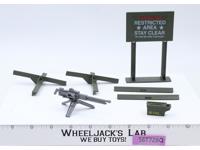 Machine Gun Defense Unit GI Joe 1984 Hasbro Action Figure Playset