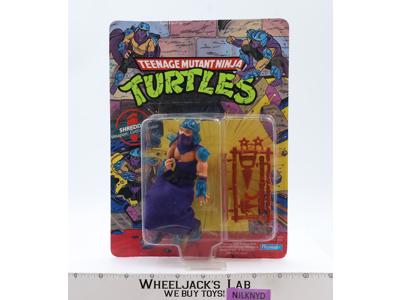 Shredder Ninja Turtles TMNT 44 Back 1990 Playmates MOSC Sealed Action Figure