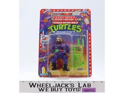 Private Porknose Bebop 100% Complete W/Card & Bubble TMNT 1992 Playmates NEW