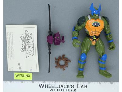 Supermutants Leonardo TMNT 100% Complete Teenage Mutant Ninja Turtles 1994