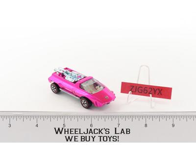 Hairy Hauler HOT PINK w/ White Int. 1969 1971 Hot Wheels Mattel Vtg Redline RL