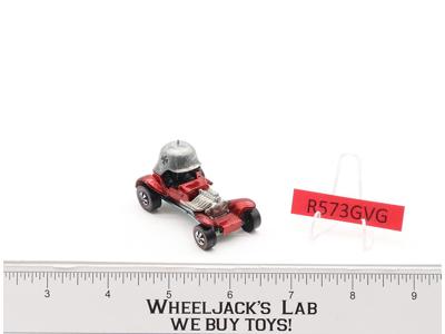 Red Baron w/ Black Interior 1969 1970 Mattel Hot Wheels Vintage Redline RL
