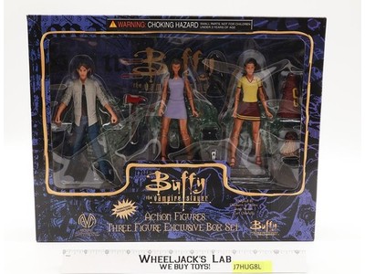 Buffy The Vampire Slayer 3 Figure Box Set Xander, Cordelia, Cheerleader MISB