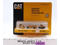 Caterpillar Micro Size Construction Set Tractor/Scraper/Challenger Ertl MOSC