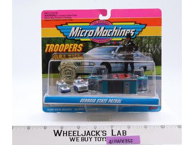 Georgia State Patrol #7 65400 Micro Machines Troopers Galoob 1992 NEW MOSC