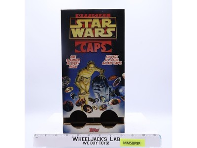 Official Caps Poggs Display Box Star Wars 1995 Topps Vintage EMPTY BOX