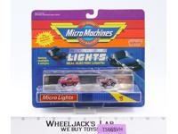 Micro Lights Collection #5 Micro Machines Galoob 1989 Vintage MOSC