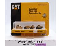 Caterpillar Micro Size Construction Set Tractor/Scraper/Challenger Ertl MOSC