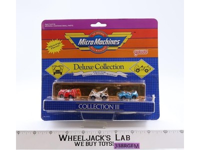 Deluxe Collection III #6402 Micro Machines Galoob NEW MOSC