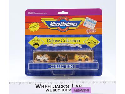 Deluxe Collection II Porsche Vette Jaguar Micro Machines Galoob VintageMOSC