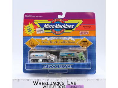 Semi Truck Collections #6 Food Service Micro Machines Galoob 1989 NEW MOSC
