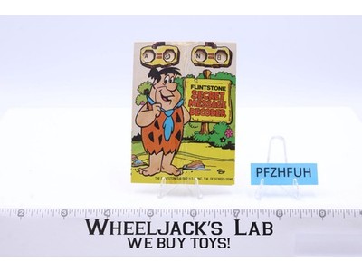 Flintstones Secret Message Decoder & Pebbles Comics Hanna-Barbera 1982