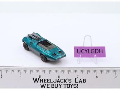 Peeping Bomb AQUA 1969 1970 Redline Hot Wheels Mattel Vintage RL