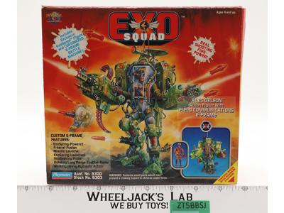 Alec Deleon W/Field Communications E-Frame Exo Squad 1994 Playmates NEW MIB
