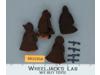 Lot of 4 Jawas 100% Complete Star Wars 1977 Vintage Kenner Figure NO REPRO