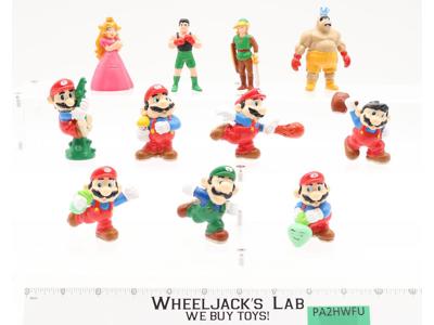 Lot of 11 Nintendo Applause PVC Figures Mario Bros King Hippo Little Mac Link