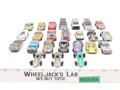 Lot of 24 Redline Hot Wheels Various Models 1960s 1970s Mattel Vintage Cars