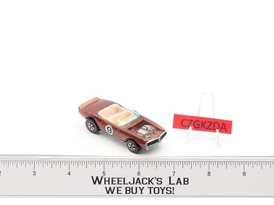 Light My Firebird COPPER w/ White Int 1969 1970 Mattel Redlines Hot Wheels Vtg