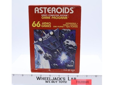 Asteroids Atari 2600 1981 NEW SEALED Video Game Cartridge