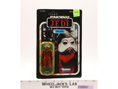 Nien Nunb 65 Back-B Star Wars ROTJ 1983 Kenner Action Figure NEW MOSC SEALED