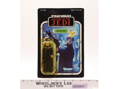 Luke Skywalker Jedi Knight 65 Back-A Star Wars ROTJ 1983 Kenner NEW MOSC SEALED