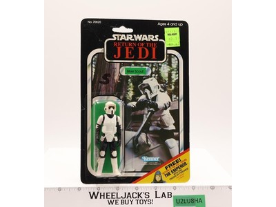 Biker Scout 65 Back-C Star Wars ROTJ 1984 Kenner Action Figure NEW SEALED