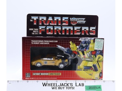 Sunstreaker G1 Transformers 1985 Hasbro Vintage Figure MISB NO COLOR BREAK