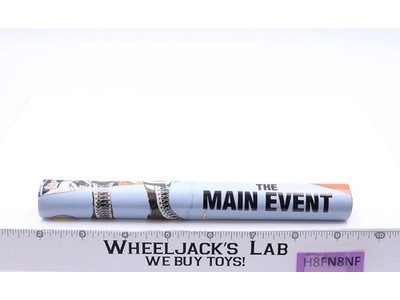 Brett "Hit Man" Hart 12 x 7.5 Original Poster WWF LJN Wrestling Vintage UNUSED