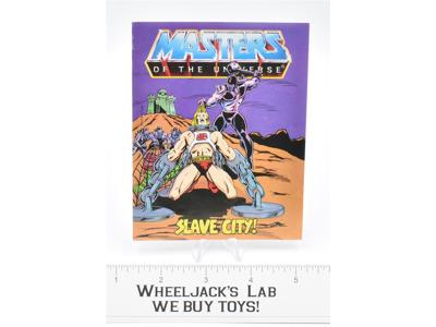 Slave City! Mini Comic Book He-Man MOTU 1980's Mattel