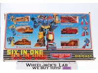 Devastator Six in One Construction Set Die-Cast Combiner Action Figure Set MIB