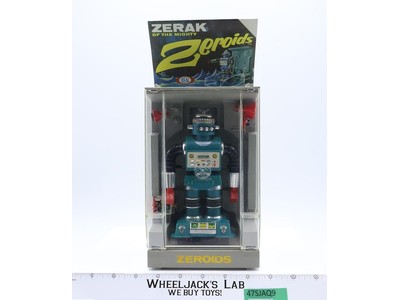 Zerak Robot W/ Case Zeroids 1968 Ideal Vintage Action Figure NEW MIB