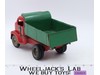 Red & Green Snub Nose Sand Loader Dump Truck Pressed Steel 1950s Tonka Vintage
