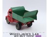 Red & Green Snub Nose Sand Loader Dump Truck Pressed Steel 1950s Tonka Vintage