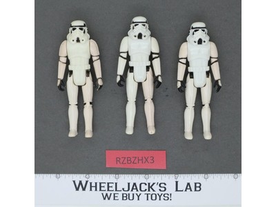 Lot of 3 Star Wars Imperial Stormtroopers 1980s Kenner Vintage Action Figures