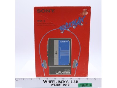 Sony Walkman WM-8 Stereo Cassette Player 1979 New in Box