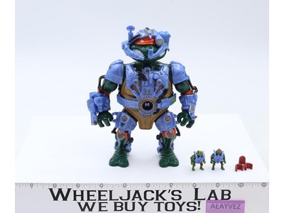 Mike's Cyber Command Center Playset Turtle in a Turtle TMNT Playmates Figure