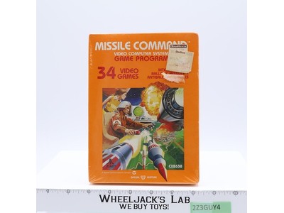 Missile Command Atari 2600 1980 NEW SEALED Video Game Cartridge